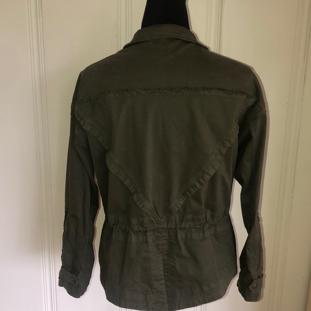 Mcquire Updated Weighted Army Jacket. Euc. - image 6